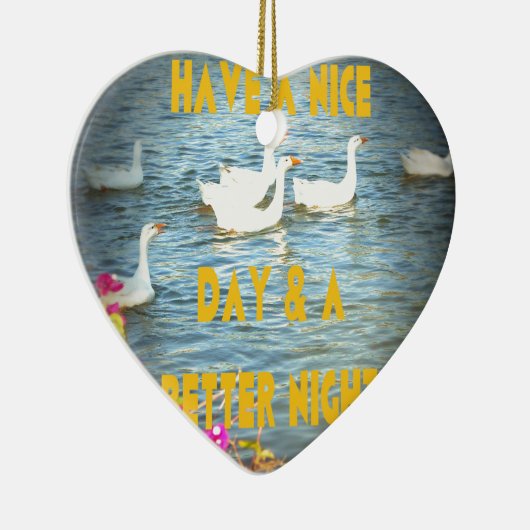 We laten onze klanten altijd tevreden en gelukkig  keramisch ornament (Rechts)