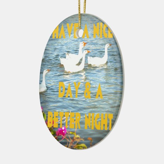 We laten onze klanten altijd tevreden en gelukkig  keramisch ornament (Links)