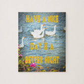 We laten onze klanten altijd tevreden en gelukkig legpuzzel (Verticaal)