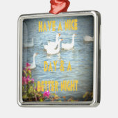 We laten onze klanten altijd tevreden en gelukkig  metalen ornament (Links)