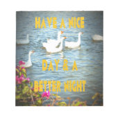 We laten onze klanten altijd tevreden en gelukkig  notitieblok (Voorkant)