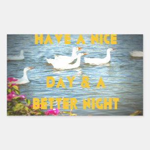 We laten onze klanten altijd tevreden en gelukkig  rechthoekige sticker