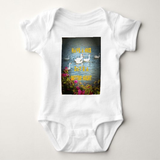 We laten onze klanten altijd tevreden en gelukkig romper (Voorkant)