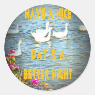 We laten onze klanten altijd tevreden en gelukkig ronde sticker