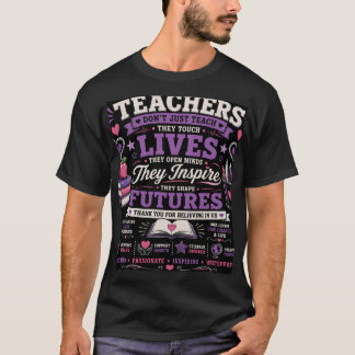 We Leeren Niet Alleen, We Raaken Levens T-Shirt