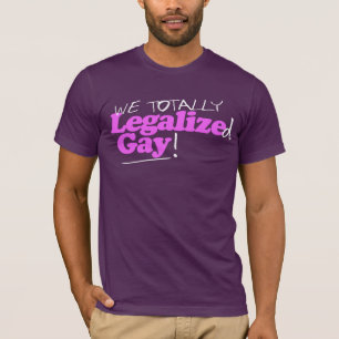 We Legaliseerden Homoseksualiteit Volledig T-shirt