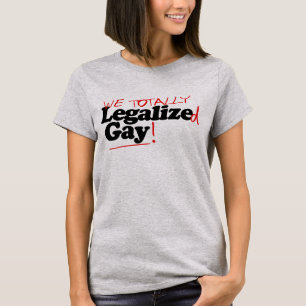 We Legaliseerden Homoseksualiteit Volledig T-shirt