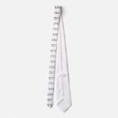 We leren niet voor school, maar voor het leven. stropdas (Achterkant)