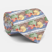 We leven allemaal in een wereld die door fouten wo stropdas (Opgerold)