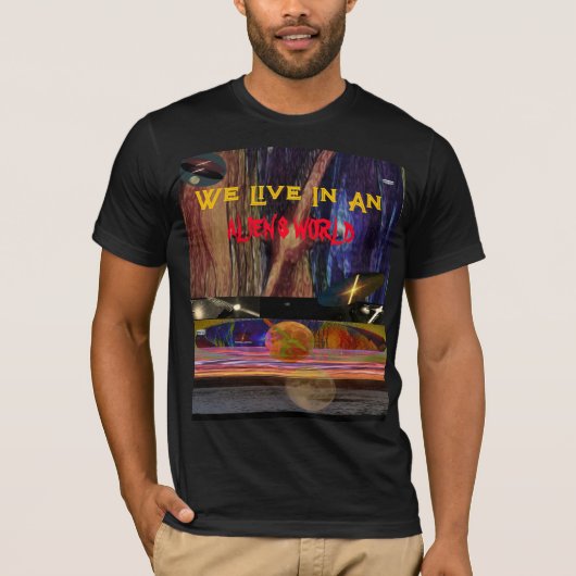 We Leven in een Buitenwereld T-shirt (Voorkant)