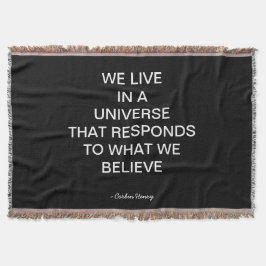 We Leven In Een Universum Deken