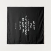 We Leven In Een Universum Wandkleed (Voorkant (horizontaal))