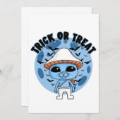 We leven We houden van Blue Cat Tiktok Meme Kaart (Voorkant / Achterkant)