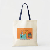 We lezen graag! tote bag (Voorkant)