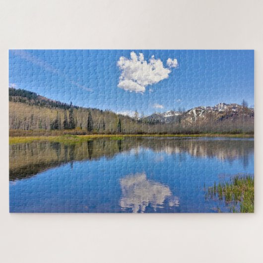 We Liefhebben Alpine Lake Utah Legpuzzel (Horizontaal)