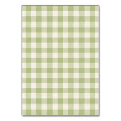 We Liefhebben Jou Zo Matcha Bow Groen Gingham Kaart (Achterkant)