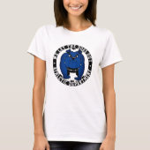 We lieten de honden uit school atleet Bulldog masc T-shirt (Voorkant)