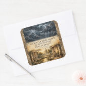 We Lijden Vaker in de Verbeelding Seneca Sticker (Envelop)
