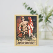 We likken ze op Amerikaanse propaganda uit de Twee Briefkaart (Staand voorkant)