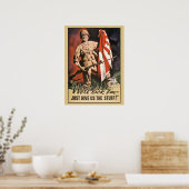 We likken ze op Amerikaanse propaganda uit de Twee Poster (Keuken)