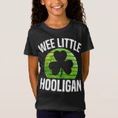 We Little Hooligan Boy Kinder St Patricks Day Iris T-shirt (Voorkant)