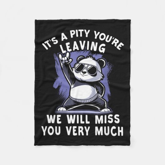 We`ll Miss You Farewell Coworker, Office Sendoff & Fleece Deken (Voorkant)