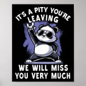 We`ll Miss You Farewell Coworker, Office Sendoff & Poster (Voorkant)