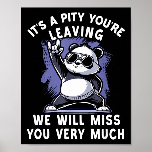 We`ll Miss You Farewell Coworker, Office Sendoff & Poster (Voorkant)