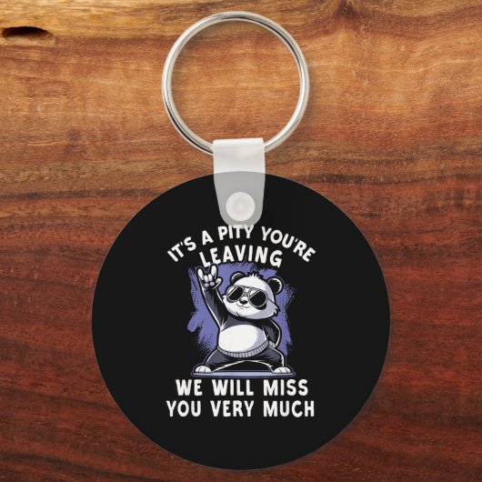 We`ll Miss You Farewell Coworker, Office Sendoff & Sleutelhanger (Voorkant)