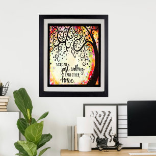 We lopen allemaal gewoon met elkaar mee naar huis poster