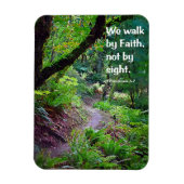 We lopen langs Faith Magneet (Verticaal)