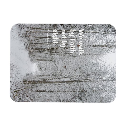 We lopen langs Faith Magneet (Horizontaal)