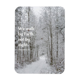 We lopen langs Faith Magneet