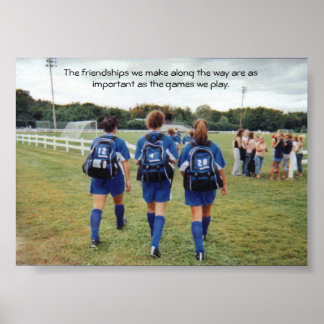 We lopen samen door! poster