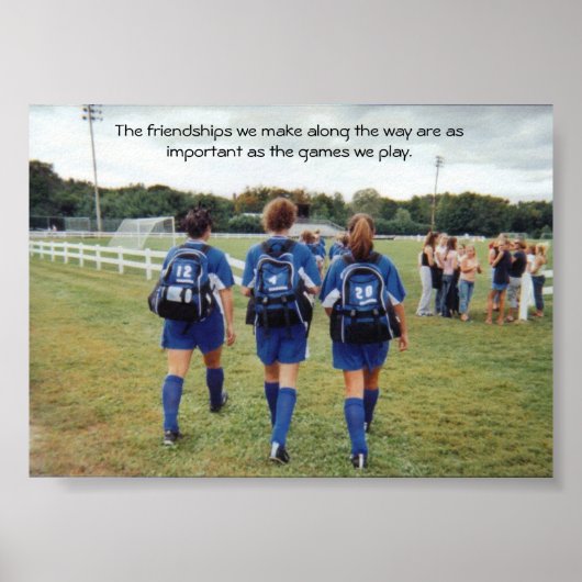 We lopen samen door! poster (Voorkant)
