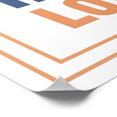 We Love Because He First Loved Us 1 John 4 19 Poster (Hoek)