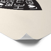 We love because he first loved us poster (Hoek)