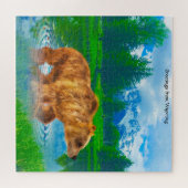 We Love Bruine Beren Wyoming. Legpuzzel (Horizontaal)