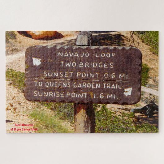 We Love Bryce Canyon Utah Legpuzzel (Horizontaal)