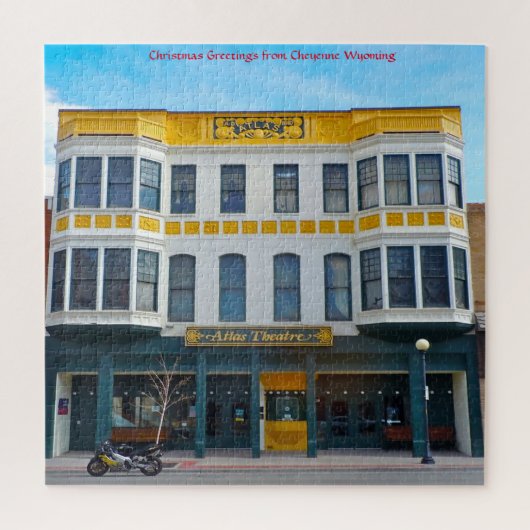 We Love Cheyenne Wyoming. Legpuzzel (Verticaal)
