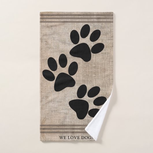 We Love Dogs Handdoek (Handdoek)
