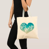 "We love Ibiza" Tote Bag (Voorkant (product))