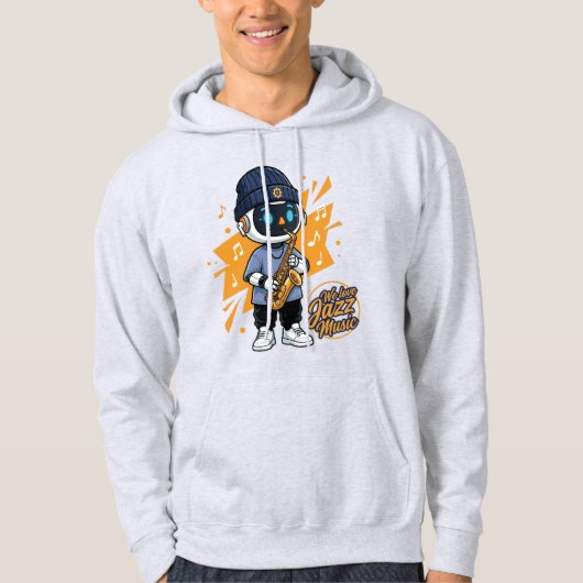 We Love Jazz Hoodie (Voorkant)