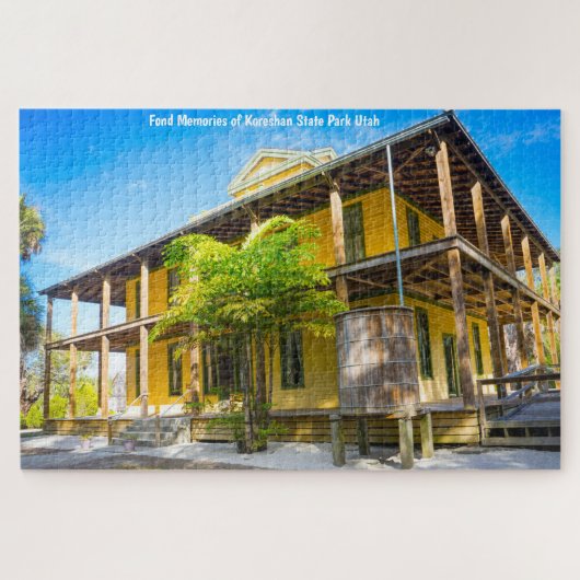 We Love Koreshan State Park Utah Jigzaag Puzzle Legpuzzel (Horizontaal)