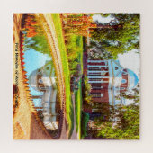 We Love Monticello Virginia Jigzaag Puzzle Legpuzzel (Horizontaal)