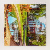 We Love Monticello Virginia Jigzaag Puzzle Legpuzzel (Horizontaal)
