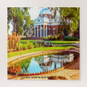 We Love Monticello Virginia Jigzaag Puzzle Legpuzzel (Verticaal)