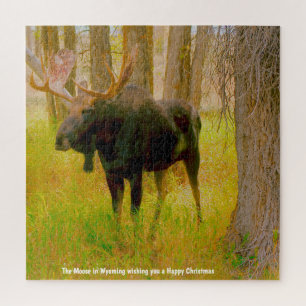 We Love Moose Wyoming. Legpuzzel