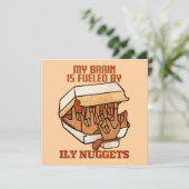 We Love Nuggets - Nugget Love - ASL ILY Obsession Bedankkaart (Staand voorkant)