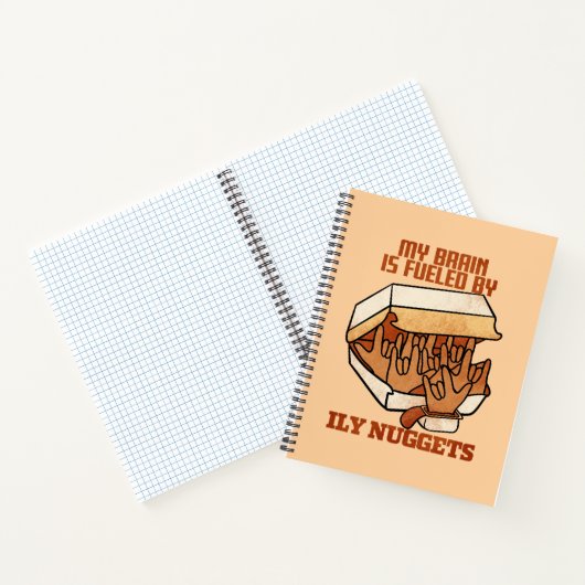 We Love Nuggets - Nugget Love - ASL ILY Obsession Notitieboek (Binnen)